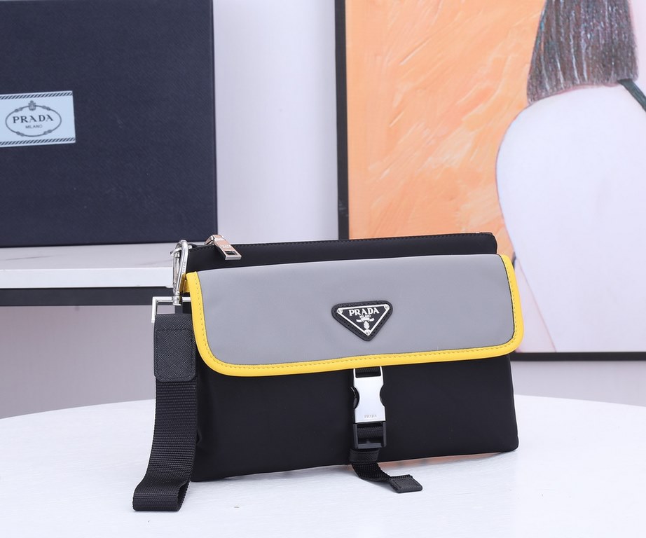 Batch [with original box] P family   Counter newest model handbag 2NH011 Arrival    Made of imported nylon waterproof fabric, detachable leather wrist, Prada logo lining, two inside pockets, one of them with a zipper, di