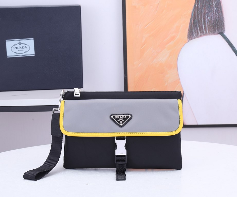 Batch [with original box] P family   Counter newest model handbag 2NH011 Arrival    Made of imported nylon waterproof fabric, detachable leather wrist, Prada logo lining, two inside pockets, one of them with a zipper, di