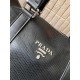 2267-1 Prada Prada new men's bag travel bag handheld crossbody airport bag with exquisite inlay fine work classic versatile physical shooting original original fabrics with small ticket dust bag Size 45  25  21