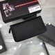 Original quality small zipper wallet [Size] 19-10-2.5 cm [Color] black High-end quality (top quality) [Material] Prada Counter OEM new Original imported cross grain cowhide Authentic imported YKK logo hardware and zipper