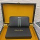 () [Original] Prada  [Model] 666097 small wallet [Size] 19-10-2.5cm [Color] black high-end quality (original authentic) [Material] Prada counter purchases classic  original imported   cowhide  authentic imports of YKK lo