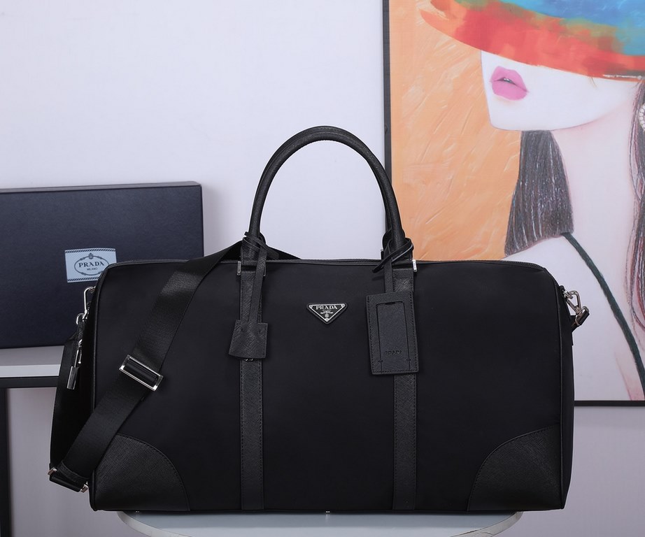 Batch Prada Prada    original single goods travel bag   handbag, model 2VC008. Made of original tarpaulin material, feel superb original quality   top workmanship electroplating hardware counter quality high-end goods   