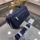 PRADA Prada new clutch bag, shoulder bag shipment, fashionable style, high end gas! Using the first layer of imported cross grain leather cattle with original hardware Home travel must-have products  Model 9508-3Size 27-