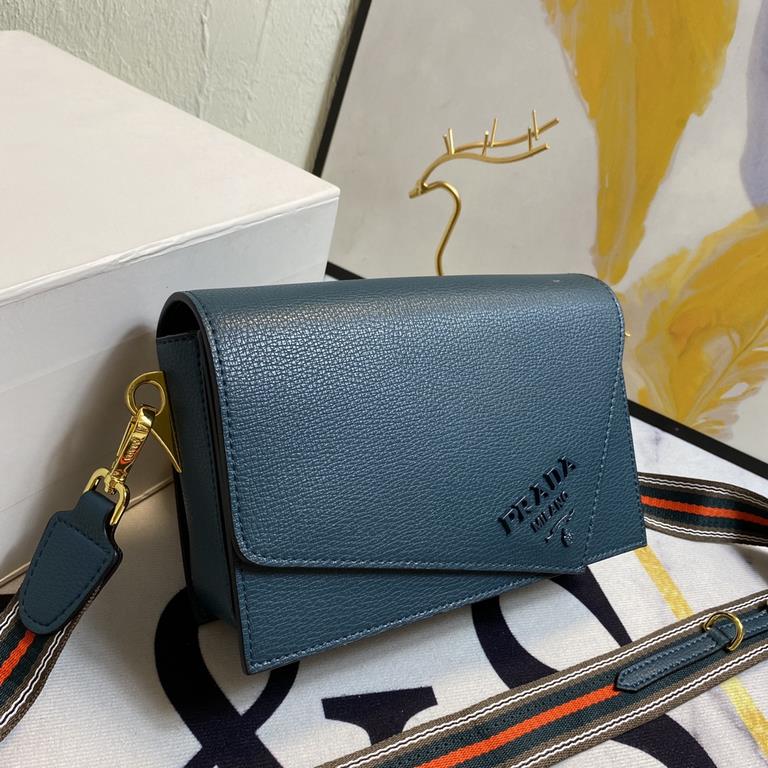 New   Official website exploded flap new    Prada  PRADA - flap sales champion models,   Model 2105  , configure two straps  , 2020 four seasons suitable for the fashionable shoulder straps women's bag models  Striped Sh