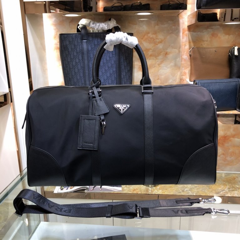 Model 008Prada Prada    original single goods travel bag   handbag, model 2VC008. Made of original tarpaulin material, feel superb Original quality   Top workmanship electroplating hardware Counter quality High-end goods