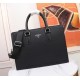 [TOP ORIGINAL QUALITY] 2022 Newest Prada Combination Lock Briefcase The original European imported cowhide sketches the iconic lines, made with imported equipment, fashionable and trendy, counter quality, more zipper poc