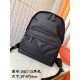 10117-21 Prada Prada Re-Nylon Nylon Shoulder Bag   Backpack Unisex Original  Waterproof fabric material Electroplated hardware High-end goods  With small ticketSpecification294014