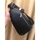 Prada front and back full leatherChest bag top high-end atmosphere imported original first layer cowhide, wear-resistant. Senior tailor three-dimensional tailoring perfect version of the upper body excellent design conce