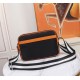 [Top original single quality] 2022 latest models of combination lock Prada Dora shoulder bag crossbody bag European original imports of Prada special cloth outlined cross grain pattern iconic lines, using imported equipm