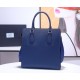 Batch [brand name] PRADA  Prada [product specifications] W31.5XH33.5XD7cm [product material] the original cross grain  original hardware  top handmade [classic color] gram color. Blue [Product Model] 2VE367