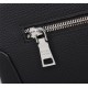 [Top original single quality] 2022 the latest models of combination lock Prada double zipper handbag Europe's original imported cowhide sketched iconic lines, using imported equipment production, fashion trend, counter q