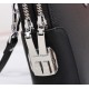 [Top original single quality] 2022 the latest models of combination lock Prada double zipper handbag Europe's original imported cowhide sketched iconic lines, using imported equipment production, fashion trend, counter q