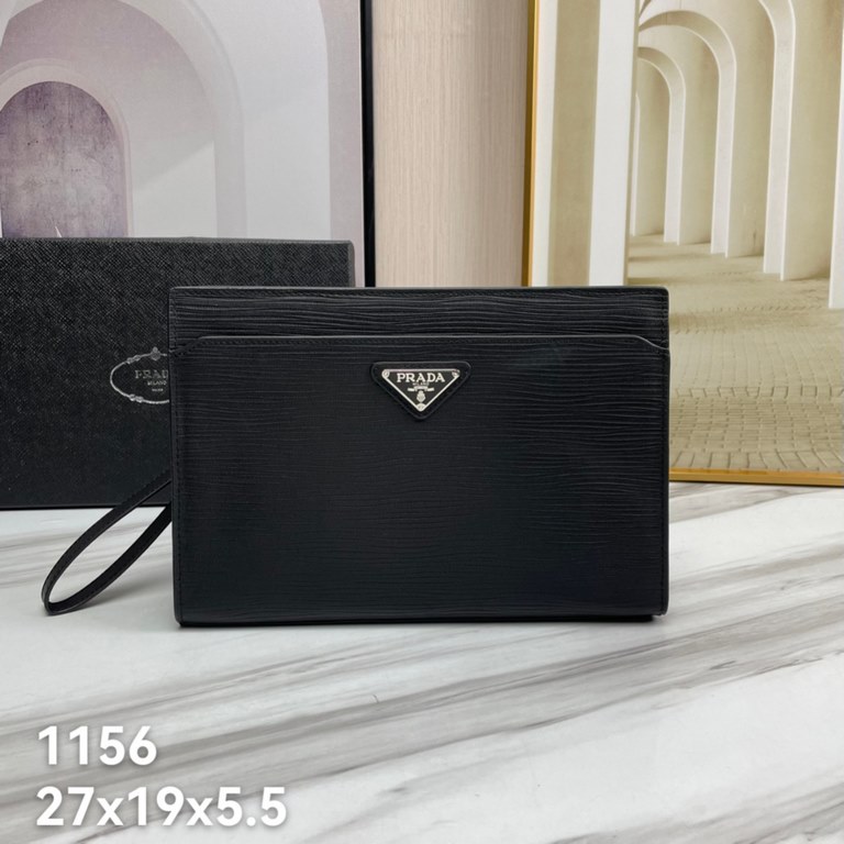 Handbag original single 1256 # top original single goods Prada counter the latest models, high-end atmosphere, fashion and taste, head layer cowhide, texture high-end atmosphere, super practical, counter high-definition 