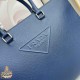 Original single 2106-1 # blue top original single goods Prada counter the latest models, high-end atmosphere, fashion and taste, the latest top counter imported first layer Spanish grain cowhide, texture high-end atmosph