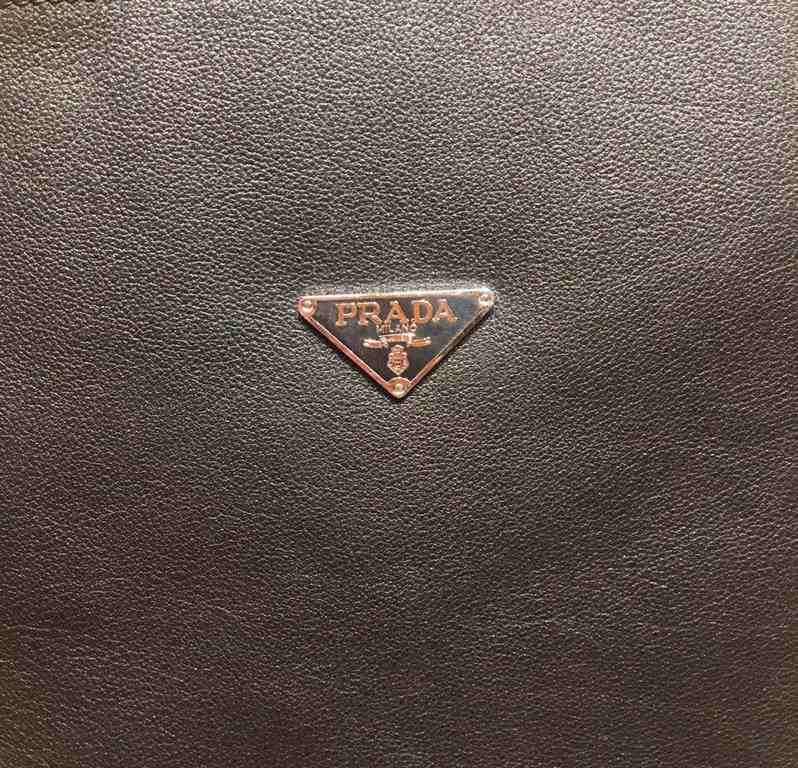 Exclusive  [Original Goods] Prada Shoulder BagModel 8092Size 30-40-15Counter new    Heavy hit replica   original leather replica   leather super soft   oversized capacity   customized counter original hardware  smooth zi