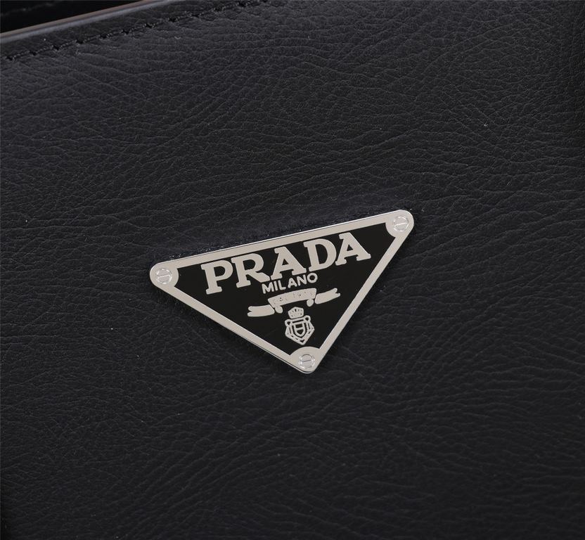 [TOP ORIGINAL QUALITY] 2022 Newest Prada Combination Lock Briefcase The original European imported cowhide sketches the iconic lines, made with imported equipment, fashionable and trendy, counter quality, more zipper poc