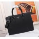 [TOP ORIGINAL QUALITY] 2022 Newest Prada Combination Lock Briefcase The original European imported cowhide sketches the iconic lines, made with imported equipment, fashionable and trendy, counter quality, more zipper poc