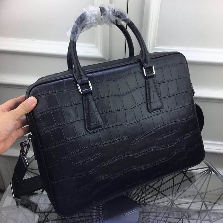 Original single    top goods Prada PRADA handbag    classic hot shipment pull, without adding any effect) top imported original cowhide, ultra-high definition hardware logo logo, ultra-comfortable feel soft soft leather,