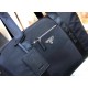 Model 18025PRADA-Prada latest travel bag  handbag   original quality counter synchronization using imported waterproof fabric with cowhide feel awesome can be shoulder can be handheld configuration code   on the body eff