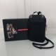 P home   new cell phone bag, model 2ZT012, original single quality, size 11 × 18cm, prada this year's small accessories out of the soul ah ~ this cell phone bag simple fashion, capacity is not small, men and women, espec