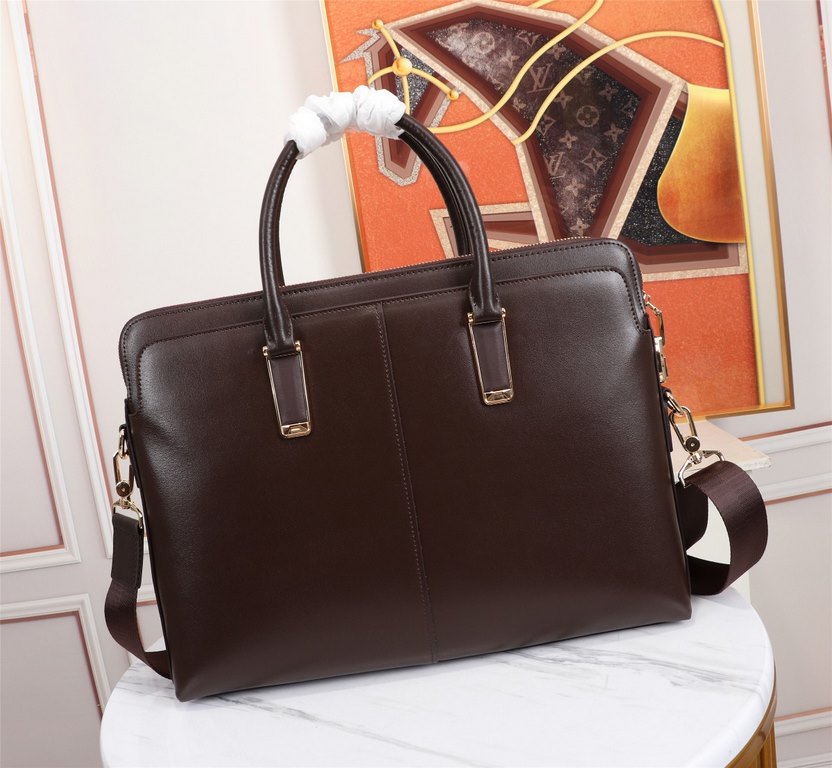 Top quality original single】2022 newest model Prada combination lock briefcase European original imported cowhide sketching iconic lines, using imported equipment, fashionable trend, counter quality, more front zipper po