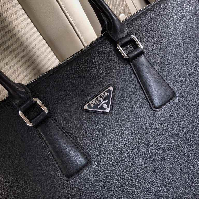 秘秘 [Prada 1865-3 】    European water goods handbag men's bags, heavy money to create a new channel goods   vibrant   ideal for men's   original hardware  LOGO clear and unparalleled   top original Head layer cowhide   qu