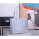 Lot   Tote Bag  1BG052    This nylon tote bag combines fashionable design and functionality with long Saffiano leather handles for a personalized touch, a two-way top zipper closure, a front exterior pocket, and two inte