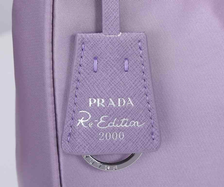 Batch〖With Original Box〗[Top Original Single] Prada newest   explosive models   upgraded version of HOBO...KENDO the same model   Ms. nylon shoulder bag, Model 1NE515, using imported original parachute fabric, lightweigh