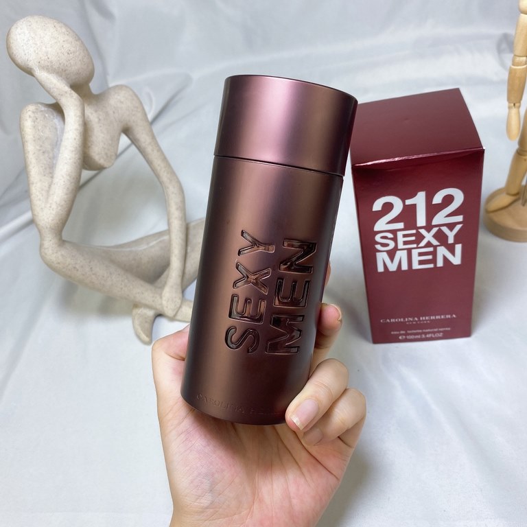 Original quality(Carolina 212 Red for Men 100ml)  Carolina Herrera 212 Red Sexy Men Sexy City for Men 100ml. 212 SEXY MEN A blend of lively freshness is brought out by mandarin and bergamot, while petals, pepper and card