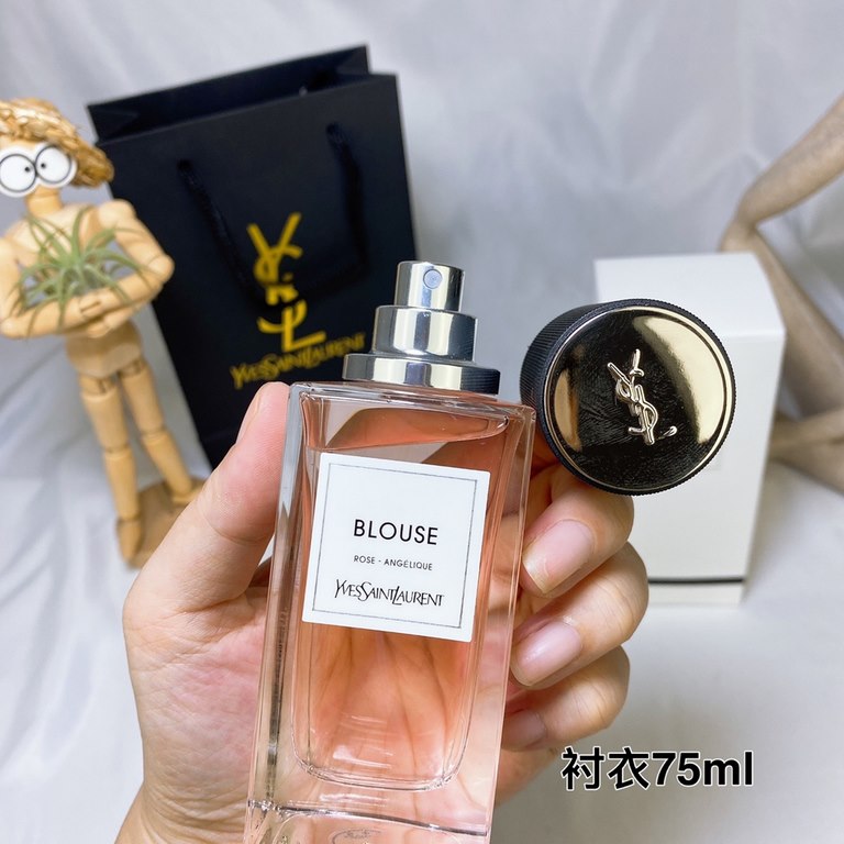 Original qualityBLOUSE shirtYanglin YSL2020 Saint Laurent New Scent High Definition Clothing Classic Perfume 75mlFloral Tones Damascus Rose Angelica DahuricaDamask rose in Angelica dahurica mobilizationDamascus rose, wit