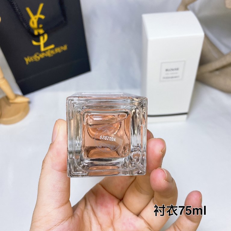 Original qualityBLOUSE shirtYanglin YSL2020 Saint Laurent New Scent High Definition Clothing Classic Perfume 75mlFloral Tones Damascus Rose Angelica DahuricaDamask rose in Angelica dahurica mobilizationDamascus rose, wit