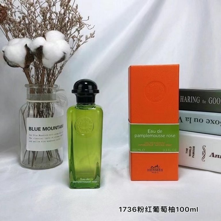 Original qualityHermes cologne 100ml! Flavors orange-green spring, pink grapefruit, black citron cologne, golden orange blossom, blue narcissus, snow white gentian, orange-green cologne, ambergris citrus, bloody rhubarb.