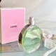 Original qualityChanel Green Encounter 100mlAppearance round bottle with silver rim   The cap is a frosted texture that I love   The perfume itself is a light green    (this color is really love love love) Top notes lemo