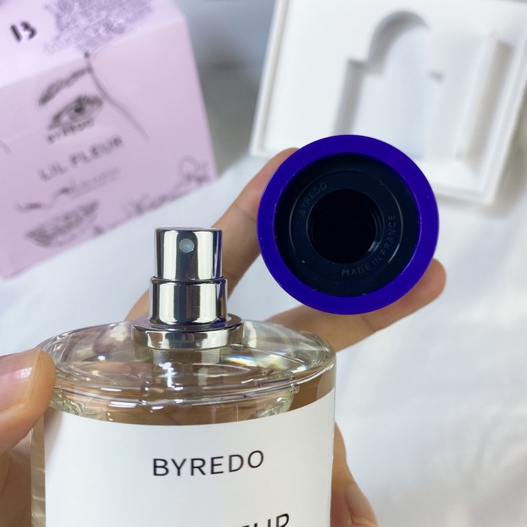 Original quality(Byredo Flower of Youth Purple Women's Perfume 100ml)  Byredo Byredo Lil Fleur2020 New Flower of Youth Purple Women's Perfume 100ml with Counter Exclusive Bag