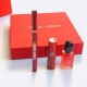 Original qualityArmani Red Beloved Makeup Sample Set of 3! With gift bag. Contains Red Tube Lip Glaze 45# 3.5ml, Red Tube Eyeliner, Red Beloved Perfume 7.5ml.