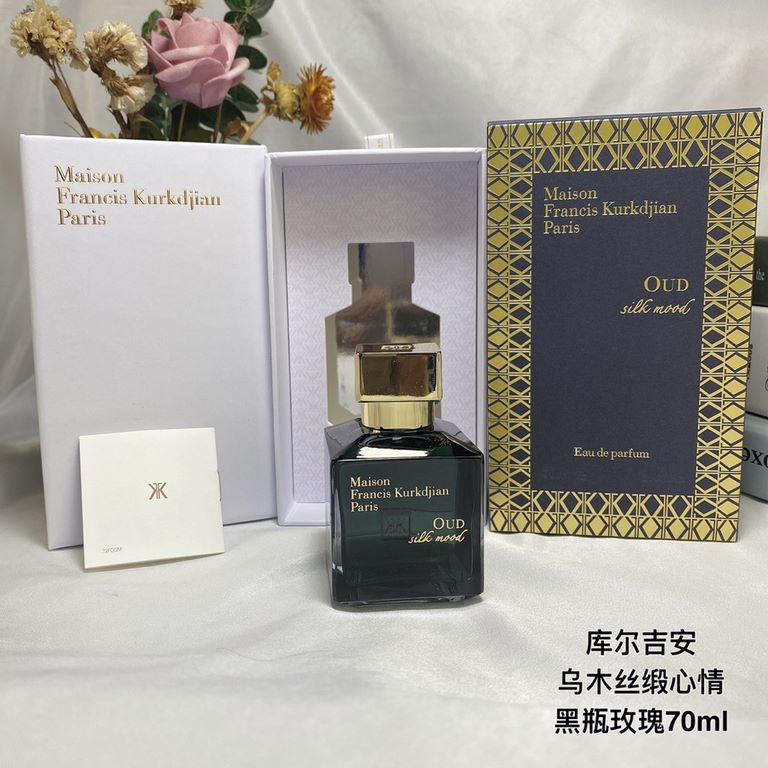 Original qualityMFK Francis Kurkdjian Satin Ebony Mood 70ml Unisex Perfume in Black BottleMaison Francis Kurkdjian Oud Satin Mood,2015Fragrance noteWoody oriental