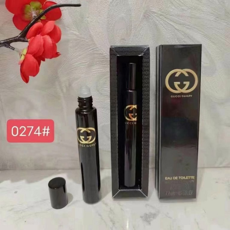 Original quality (Gucci walking beads perfume 7.4ml) perfume 10 sin love uninhibited, gardenia, green memories, bamboo rhyme, black sin love, pink flowers, green flowers, black flowers, vintage red flowers, yellow flower