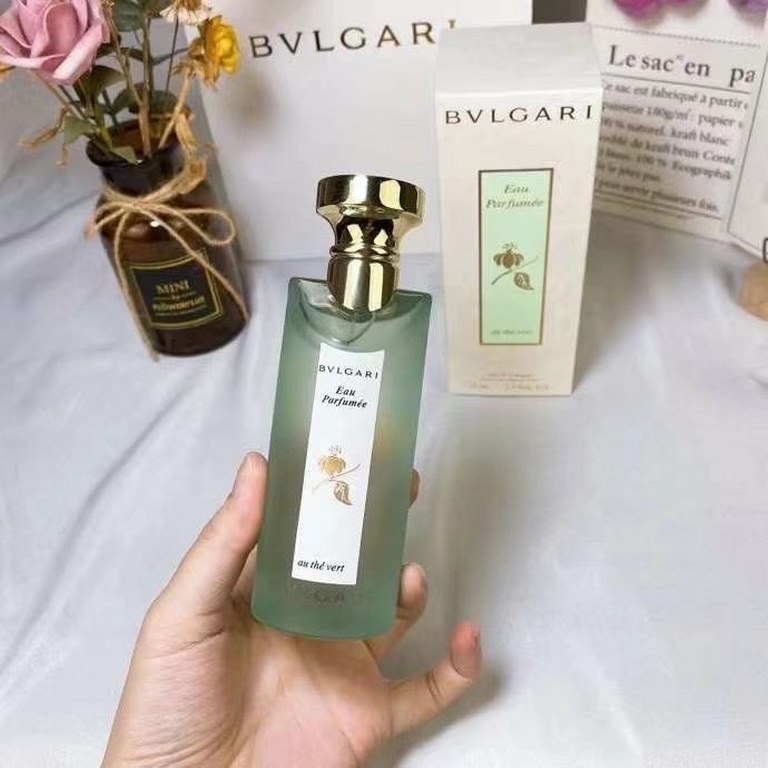 Original qualityBvlgari Bvlgari Fresh Unisex Cologne EDC Perfume 75ml, Green Tea, White Tea, Black Tea, Blue Tea