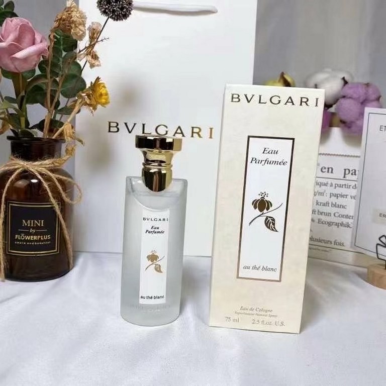 Original qualityBvlgari Bvlgari Fresh Unisex Cologne EDC Perfume 75ml, Green Tea, White Tea, Black Tea, Blue Tea