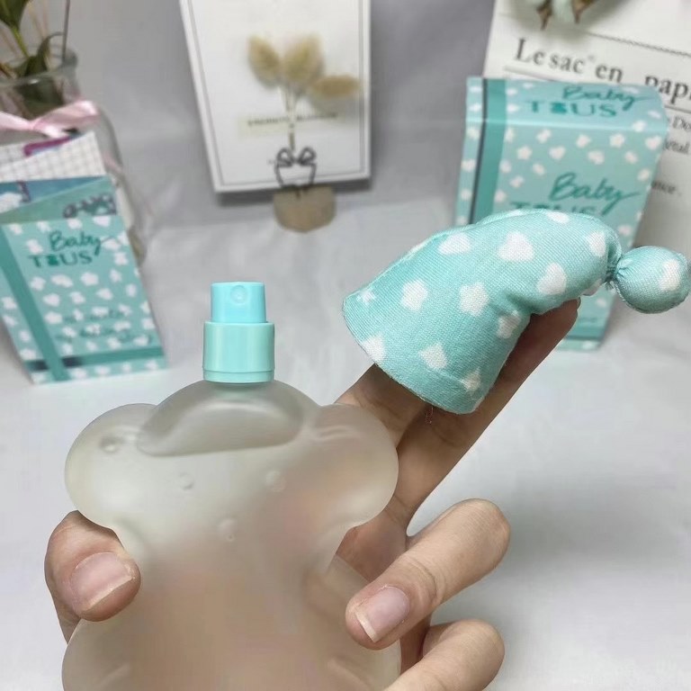 Original qualitytous myrtle bear baby bear baby sleeping cap edc eau de toilette for women 100ml!