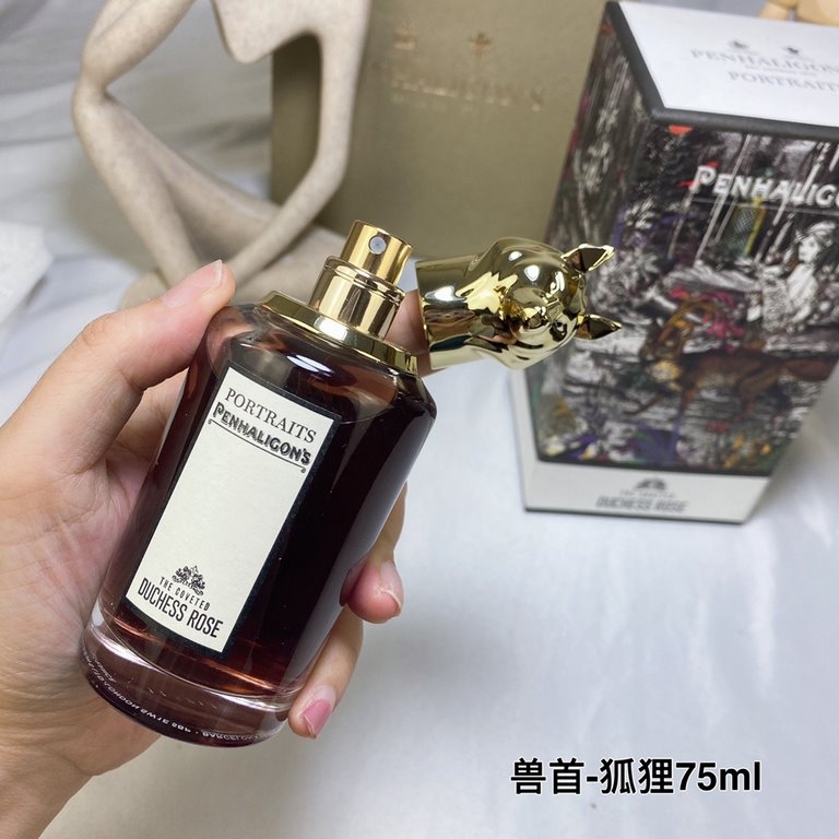 Original quality Duchess of Ross (Fox)Penhaligons Penhaligons Divine Beast Head - Fox Perfume 75mlScentOrange rose musk woody fragranceLabelRose Floral MuskCitrus Woody FragranceFragranceOriental floral notesMouth-wateri