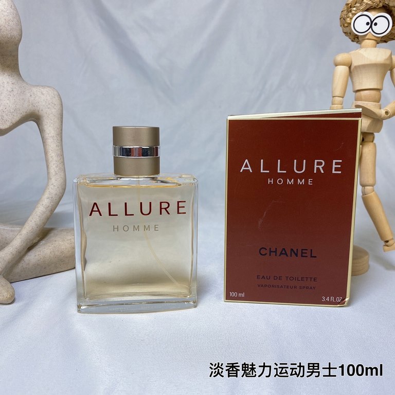 Original quality Chanel Chanel Glamour for MenSport Allure Homme Sport Eau de Toilette EDT 100mlAllure Homme by Chanel is an oriental scented woody fragrance for men.Allure Homme was launched in 1999. The perfumer of thi