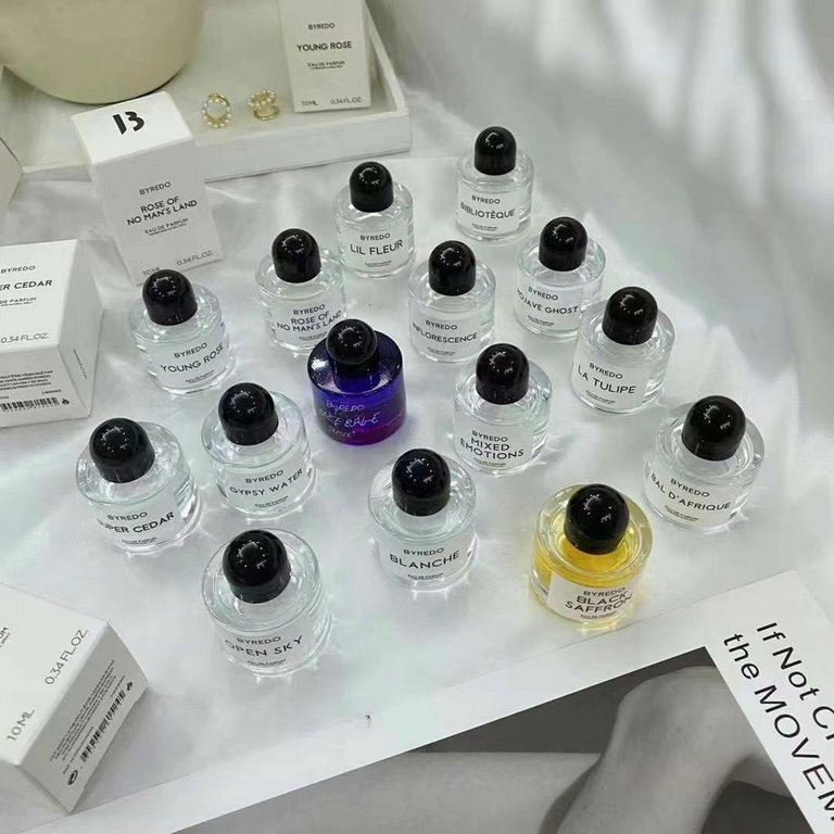 Original qualityParade Sample 10ML Perfume 15 No Man's Land - Limited Starry Blue - Super Cedar - White Wave Romance - Desert Lonely Soul - Gypsy - Tulip - Saffron - Journey to Africa - Inflorescence - First Roses - Firs