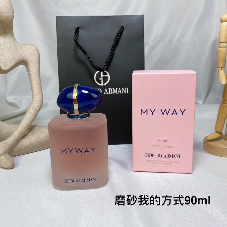 Original qualityArmani Armani New Frosted Self Boundless Frosted My Way Floral Women's Perfume MY WAY 90mlMY WAYFLORALEAU DEPARFUMtop notes egyptian clarified flowers, intense italian green mandarin, bitter orangeMiddle 