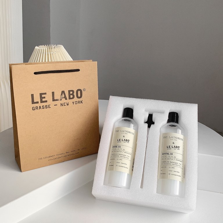 Original qualityLe Labo Laundry Detergent 2-piece set! 475ml x 2. Flavor 31, 33. Have a love affair with the clothes that you spend time with, and live life to the fullest, and life becomes less of an affair.  previously