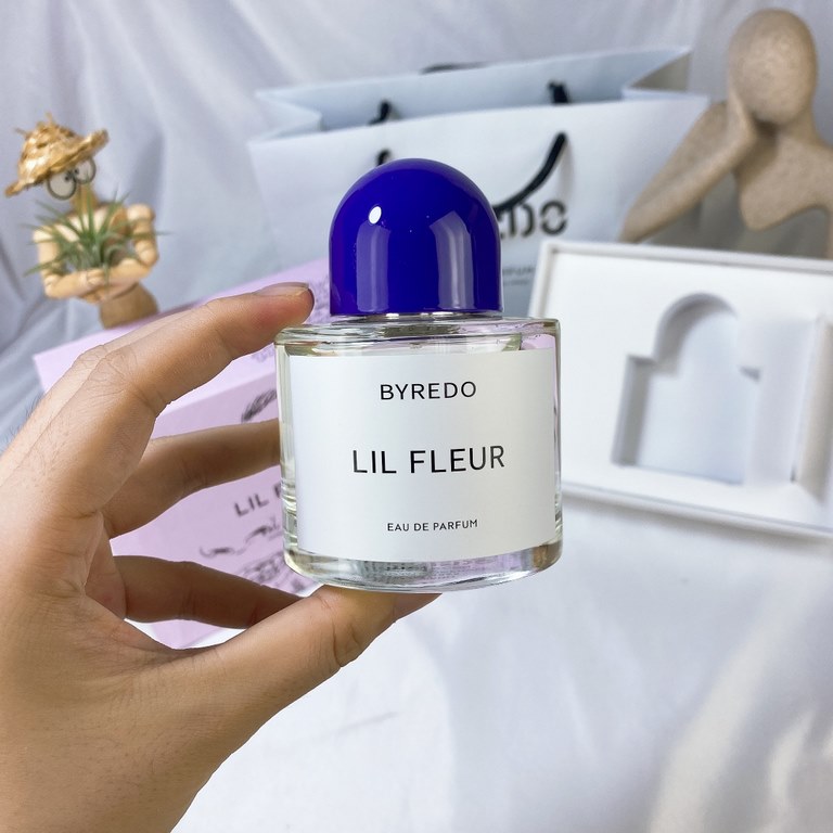 Original qualityByredo Byredo Lil Fleur2020 New Flower of Youth Purple Women's Perfume 100ml with Counter Exclusive Bag