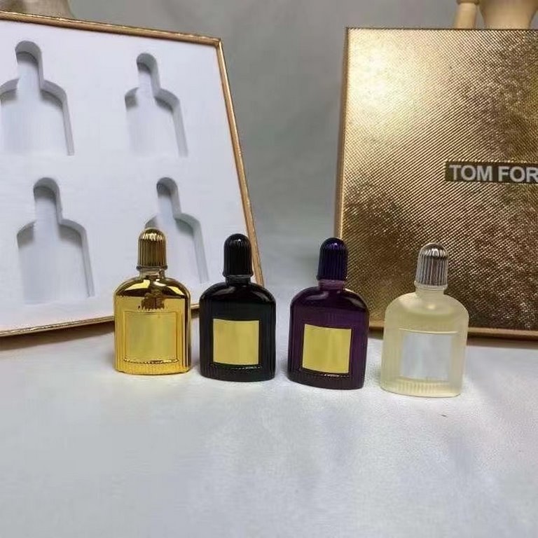 Original qualityTF Orchid Series Perfume Sample 10ml Set of 4, contains Midnight Orchid, Phantom Night Orchid, Velvet Phantom Orchid, Gray Vetiver!