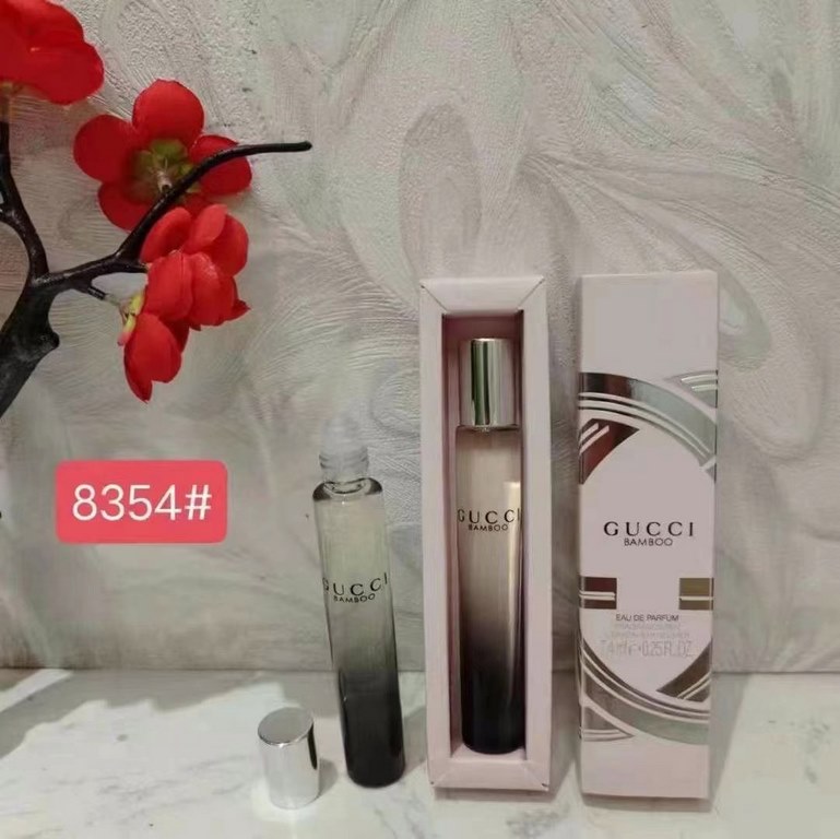 Original qualityGucci Walking Pearl 7.4ML Perfume 10 Sinful Love Unbridled, Gardenia, Green Memories, Bamboo Rhythm, Black Sinful Love, Pink Flower, Green Flower, Black Flower, Vintage Red Flower, Yellow Flower.