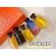 Original qualitylv perfume sample set of 5 orange box lv perfume q version 10ml gift box five sets with gift bagContains California Dreams, Saab Rose, Rose in the Wind, Peak, Breaking Dawn.