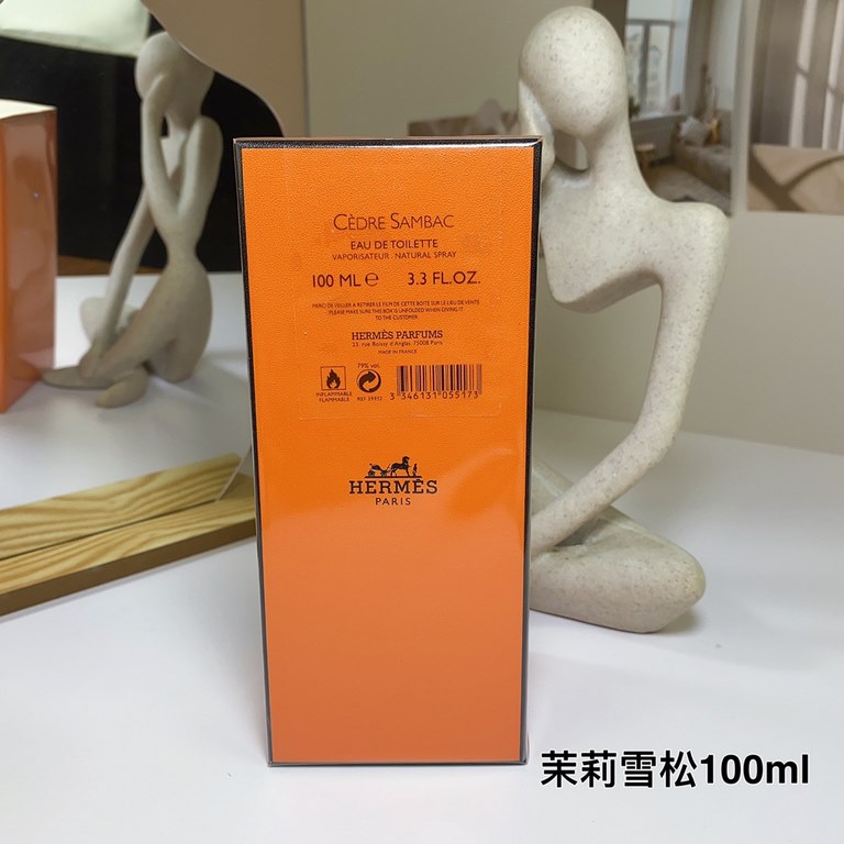 Original quality Hermes Smell Series Perfume 100ml!Jasmine Cedar~